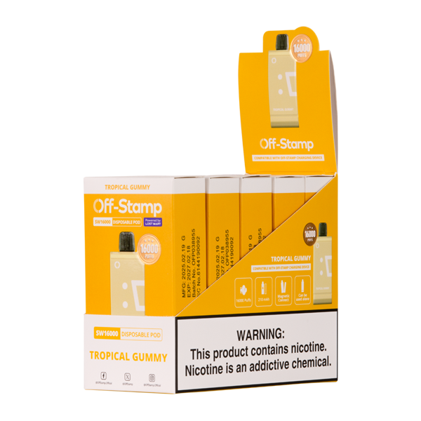 Tropical Gummy OFF STAMP SW16000 Vapes