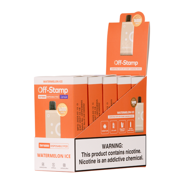 Watermelon Ice OFF STAMP SW16000 Vapes