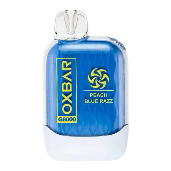 Peach Blue Razz Oxbar G8000 Vape