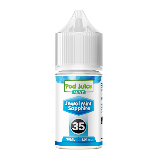 sapphire mint vape juice Jewel Mint Sapphire Nixodine 30ml POD JUICE