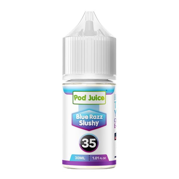 Blue Razz Slushy Nixodine 30ml POD JUICE 35