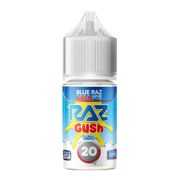 Blue Razz Gush Ice Nixodine 30ml RAZ X POD JUICE 20