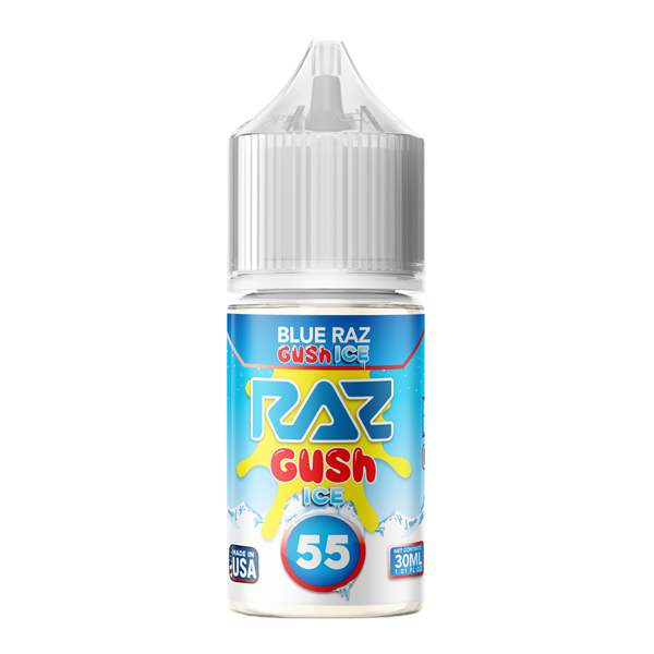 Blue Razz Gush Ice Nixodine 30ml RAZ X POD JUICE 55