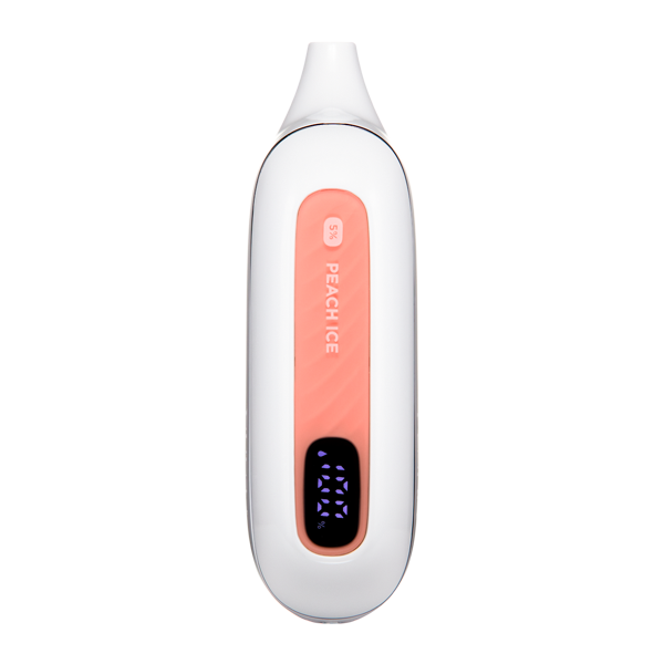 Peach Ice FLONQ Max Smart Vape Front View