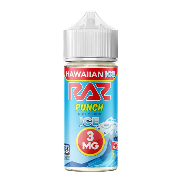 raz punch vapes Hawaiian Ice RAZ X Pod Juice Punch Edition 100ml