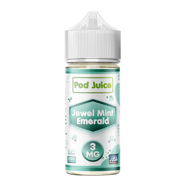 what nic is a juul pod Jewel Mint Emerald Pod Juice 100ml