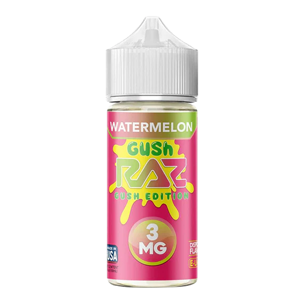 Salt Nic Watermelon GUSH SALT - Pod Juice X Raz - | Giant Vapes Australia  Watermelon Gush Raz X Pod Juice (100ml) Price