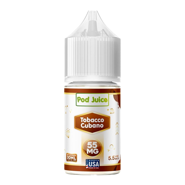 what's the difference between salt vape juice and regular Pod Juice PJ5000 Series Synthetic Nicotine Salt E-Liquid 30ML main image 0
