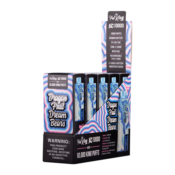 DragonFruit Twilight Dream Bears Pod King XC10000 Disposables 5-Pack