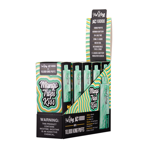 Mango Tropi-Kiss Pod King XC10000 Disposables 5-Pack