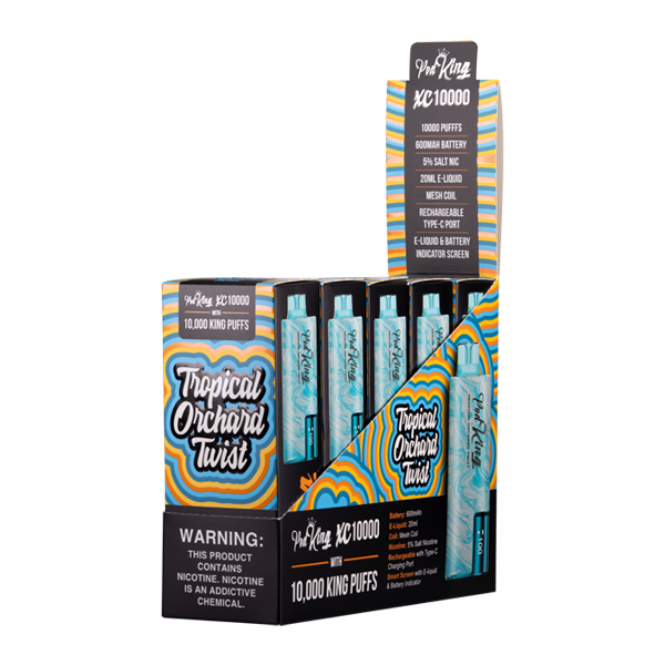 Tropical Orchard Twist Pod King XC10000 Disposables 5-Pack