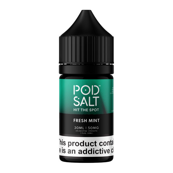 Fresh Mint Pod Salt Onyx Salts Fresh Mint Pod Salt Onyx Salts