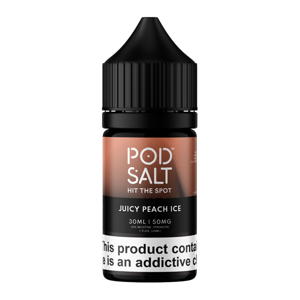 Juicy Peach Ice Pod Salt Onyx Salts Juicy Peach Ice Pod Salt Onyx Salts