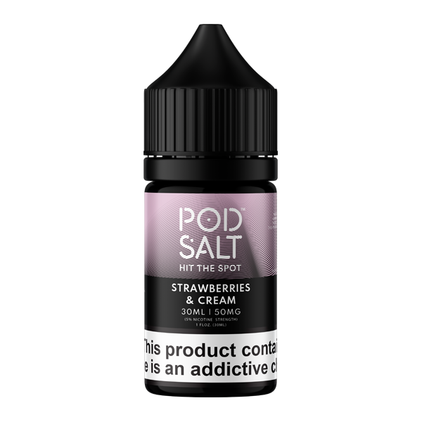 Strawberry & Cream POD SALT Onyx Salts 30ml