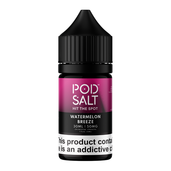 Watermelon Breeze Pod Salt Onyx Salts