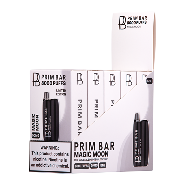 Magic Moon Prime Bar 8000 Vape 5-Pack