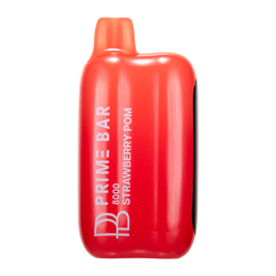 Strawberry Pom Prime Bar 8000 Vape