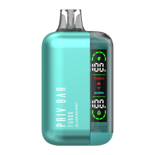 Alaskan Mint Priv Bar Turbo Vape Alaskan Mint Priv Bar Turbo Vape