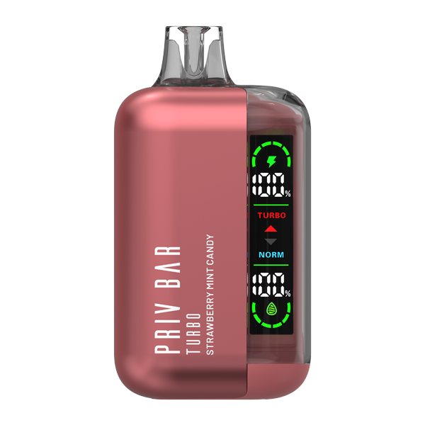 Strawberry Mint Candy Priv Bar Turbo Vape