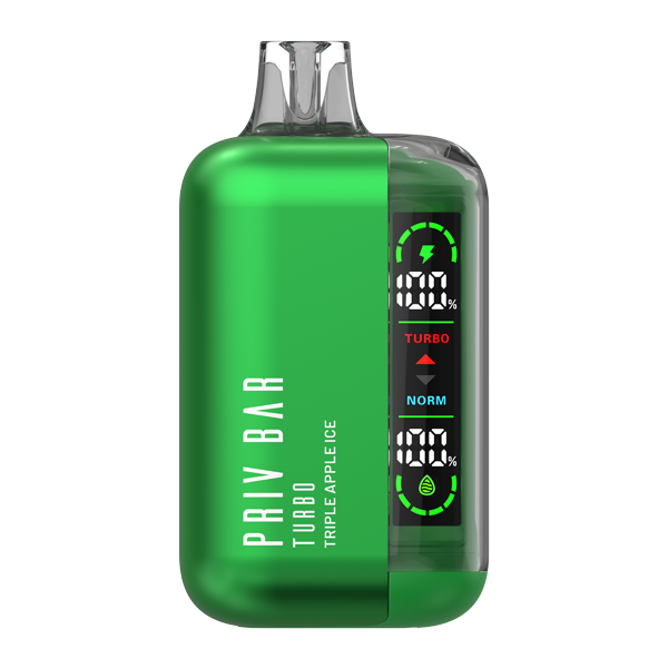 Triple Apple Ice Priv Bar Turbo Vape