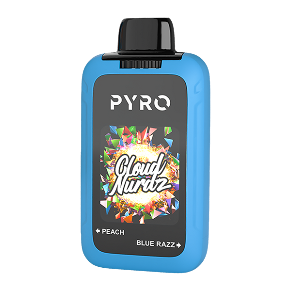 Peach/Blue Razz CLOUD NURDZ X PYRO Duo Peach/Blue Razz CLOUD NURDZ X PYRO Duo