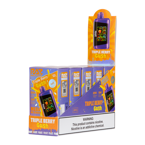 Triple Berry Gush RAZ LTX 25000 GUSH EDITION