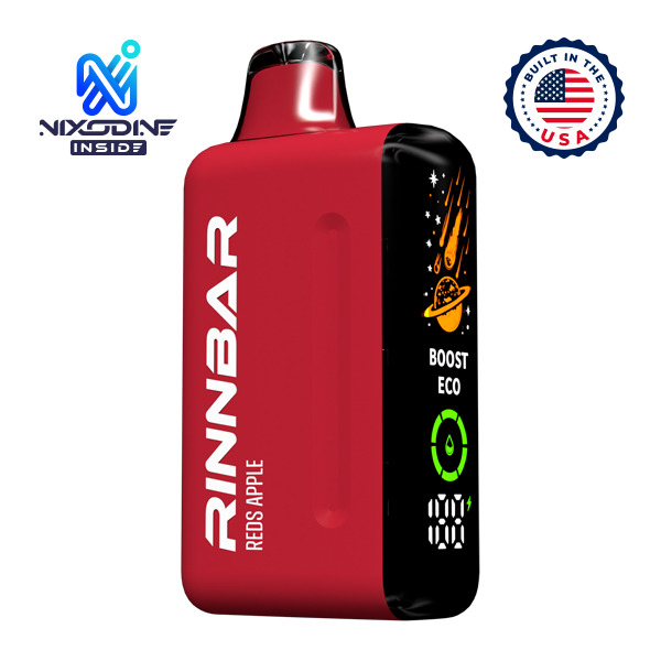 Reds Apple RINNBAR 50000 Nixodine Vape