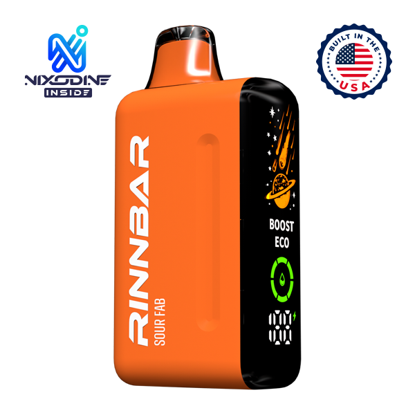 Sour Fab RINNBAR 50000 Nixodine Vape