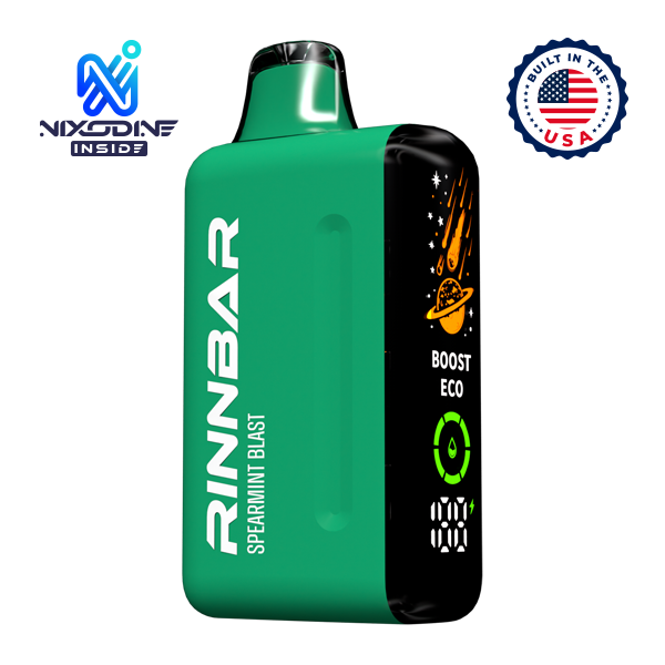 Spearmint Blast RINNBAR 50000 Nixodine Spearmint Blast RINNBAR 50000 Nixodine