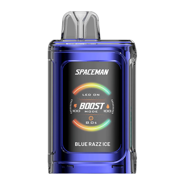 Blue Razz Ice Spaceman Prism 20K Vape Blue Razz Ice Spaceman Prism 20K Vape