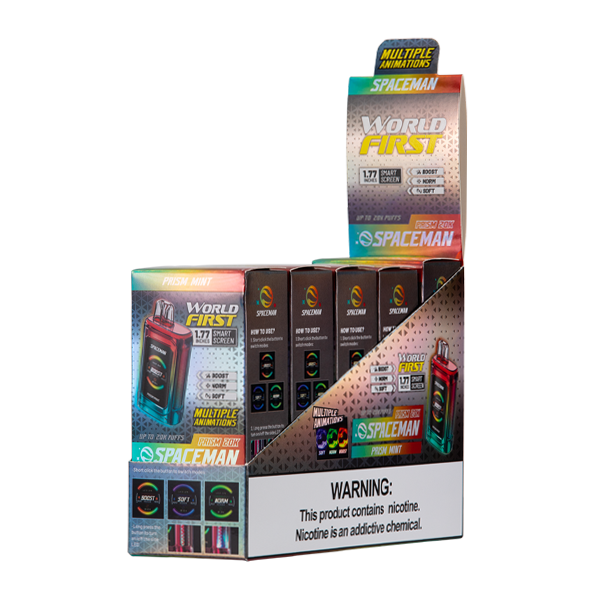 Prism Mint Spaceman Prism 20K Vape 5-Pack