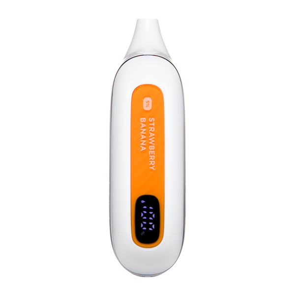 Strawberry Banana FLONQ Max Smart Vape Front View