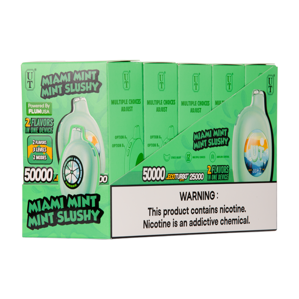 Miami Mint/Mint Slushy UT 50K vapes