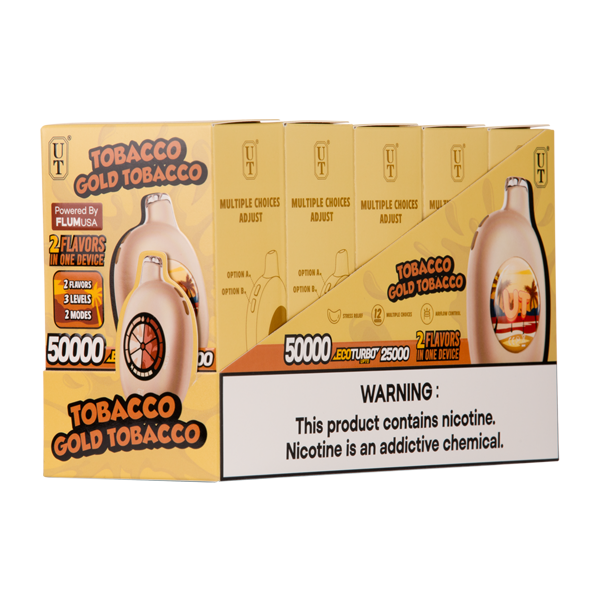 Tobacco/Gold Tobacco UT 50K Vapes