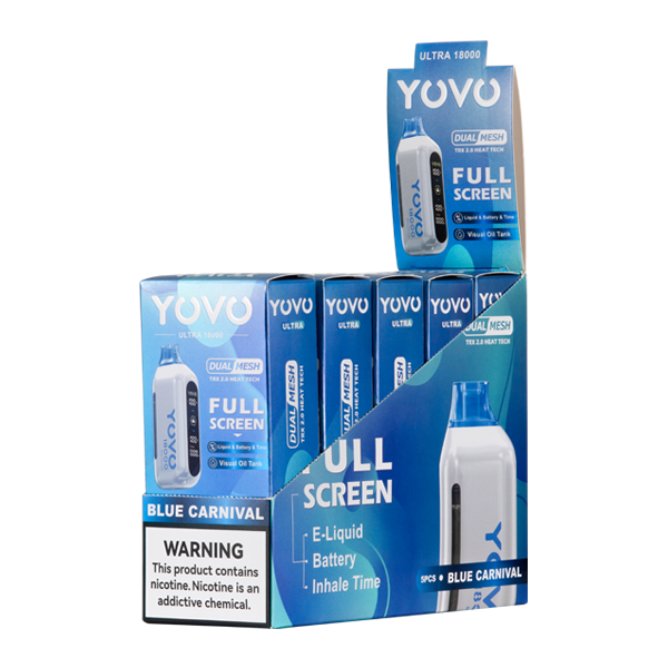 Blue Carnival YOVO Ultra 18000 5-Pack