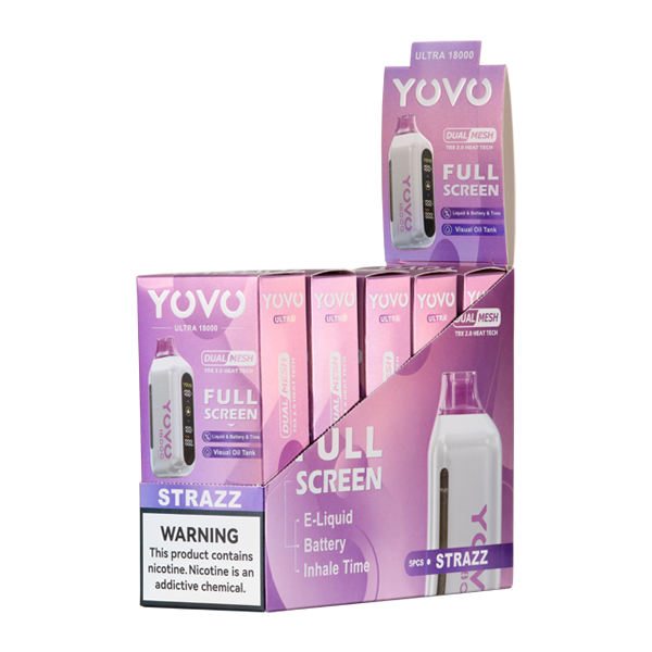 Strazz YOVO Ultra 18000 5-Pack