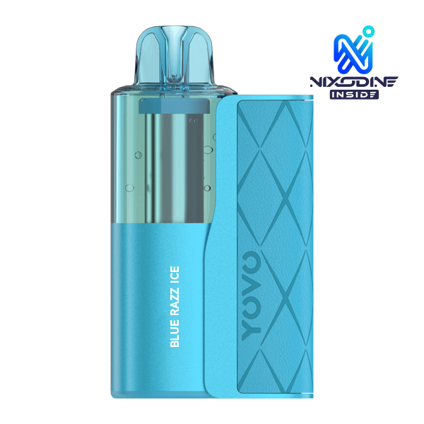 Blue Razz Ice YOVO JB50000 Kit Nixodine
