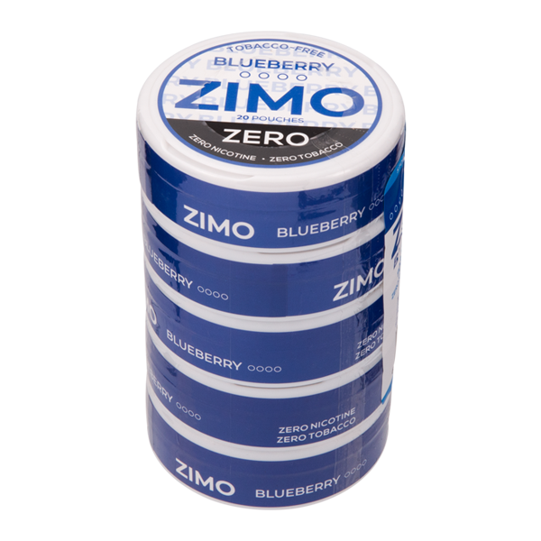 5 Cans Zimo Zero- Blueberry
