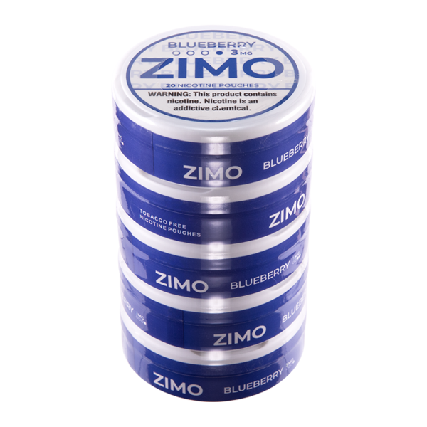 Blueberry Zimo Nicotine Pouches 3mg