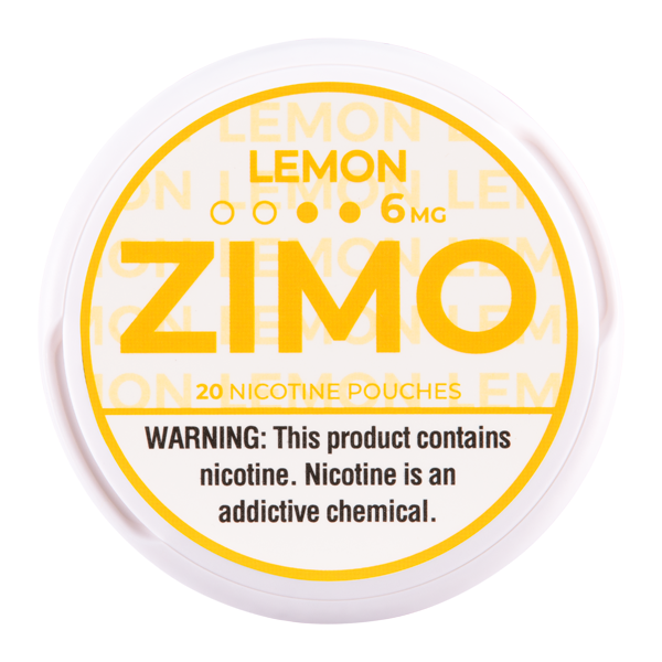 Lemon Zimo Nicotine Pouches 6mg