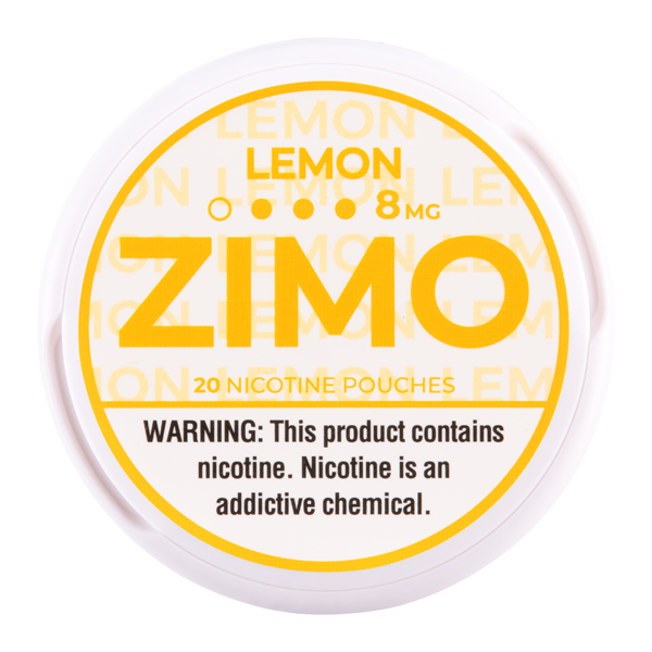 Lemon Zimo Nicotine Pouches 8mg