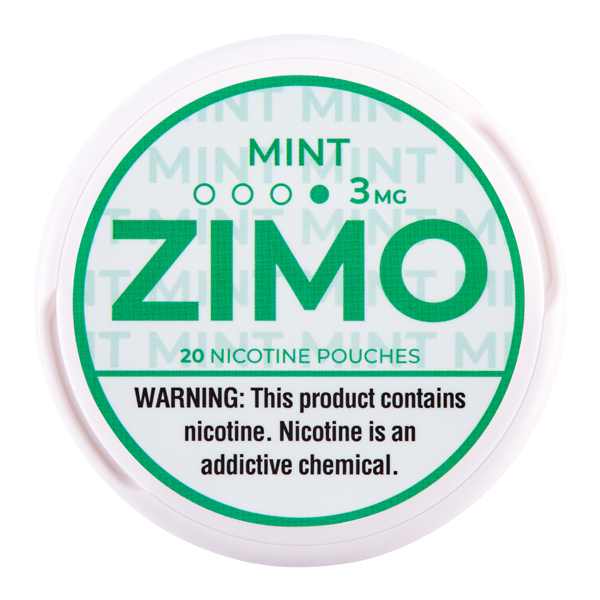 Mint Zimo Nicotine Pouches 3mg