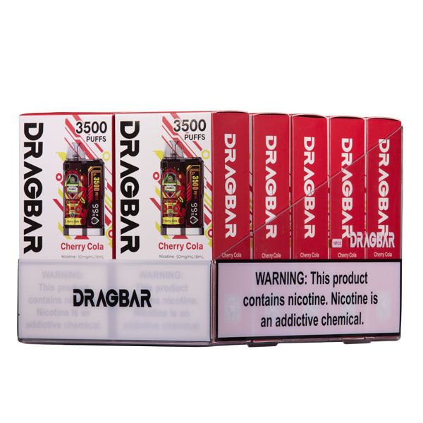 Cherry Cola Zovoo Dragbar B3500 10-Pack