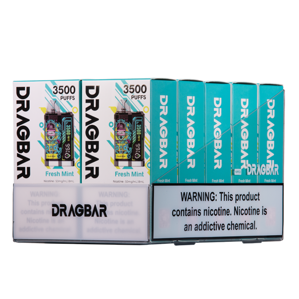 Fresh Mint Zovoo Dragbar B3500 10-Pack