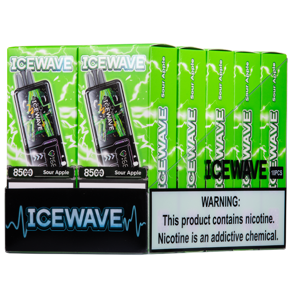 Sour Apple Icewave 8500 10-Pack