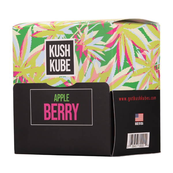 Kush Kube Apple Berry Gummies 2 count 10-Pack