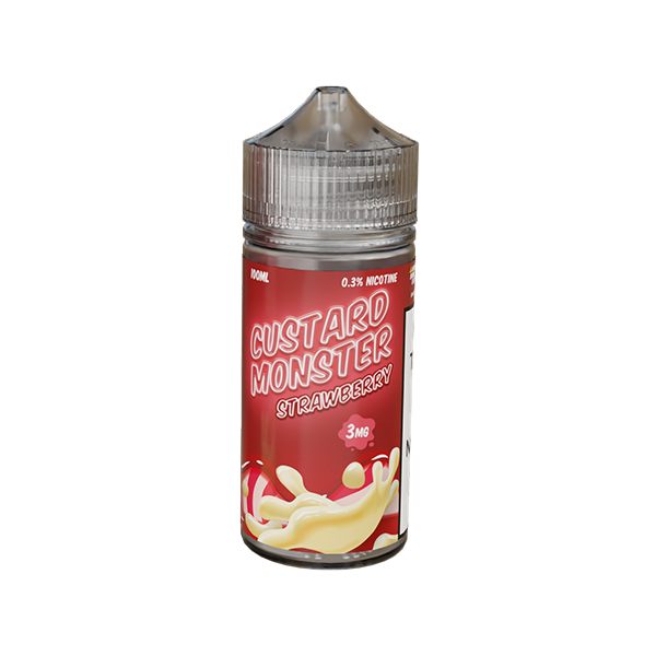 Strawberry MONSTER LABS Custard Monster 100ml