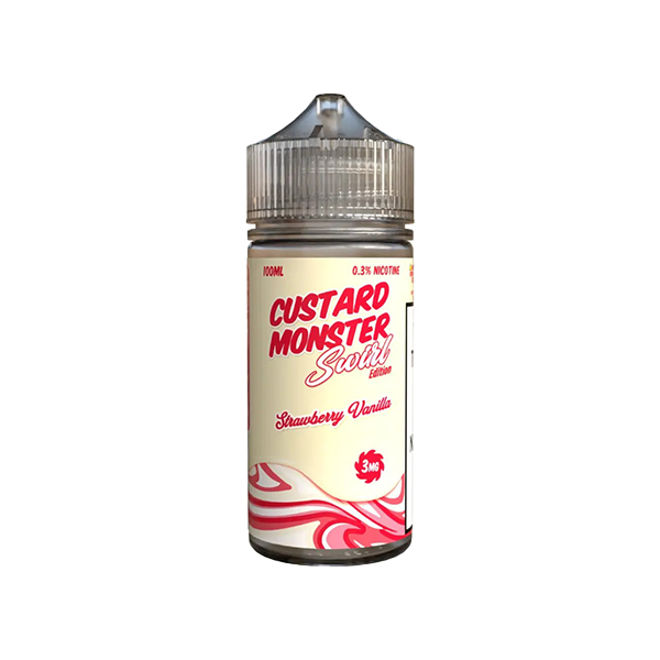 Strawberry Vanilla Custard Monster eJuice (Swirl Edition)