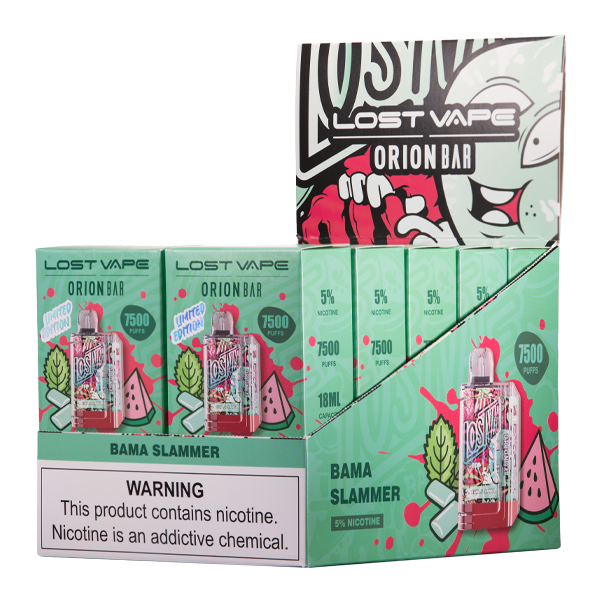 Bama Slammer Lost Vape Orion Bar 10-Pack
