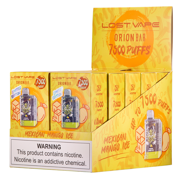 Mexican Mango Ice Orion Bar Vape 10-Pack